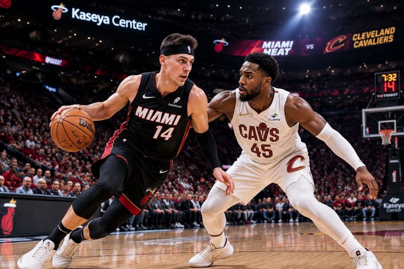 12月14日 NBA常规赛 热火vs骑士 赛前预测:骑士客场更稳 推荐比分 108-102