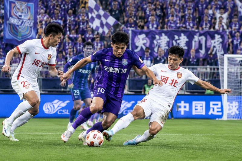 津门虎主场啃硬骨头?河北反击有说法,比分我推2-1