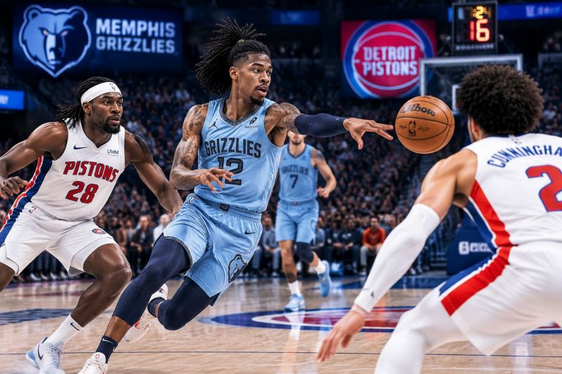 灰熊vs活塞预测:3月14日NBA常规赛比分走势与分析