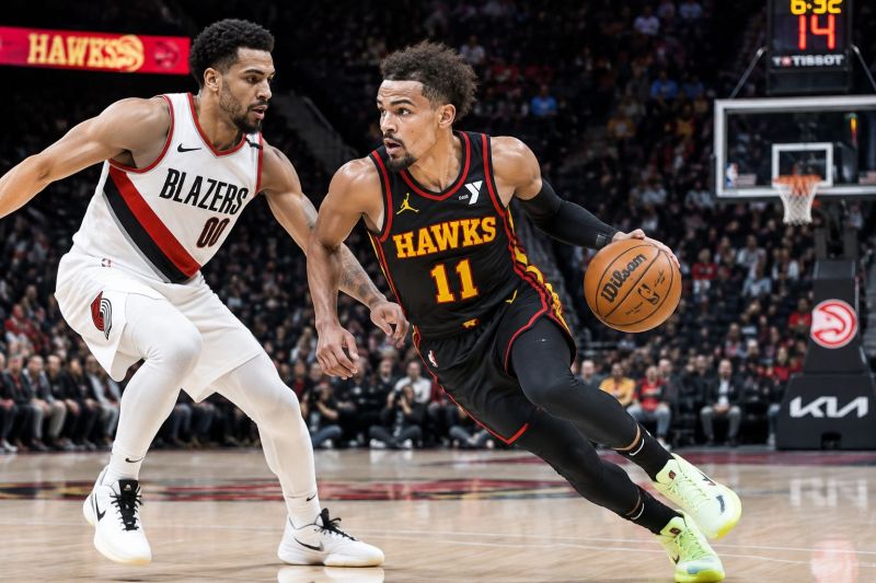 11月18日 NBA常规赛 老鹰vs开拓者 赛前观点:老鹰主场拔刺,推荐比分118-110