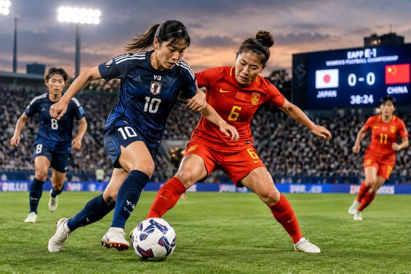 日本女足vs中国女足东亚杯预测:攻防细节决定比分走向