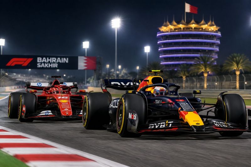 2023F1巴林大奖赛第三次练习赛回放:萨基尔赛道长距离节奏定胜负,正赛冠军悬念不大