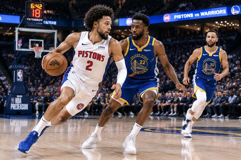 10月14日 NBA季前赛 活塞vs勇士 赛前观点:勇士客场更稳 推荐比分 112-104