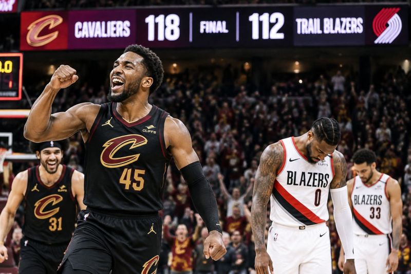 12月01日 NBA常规赛 开拓者vs骑士 赛前预测分析