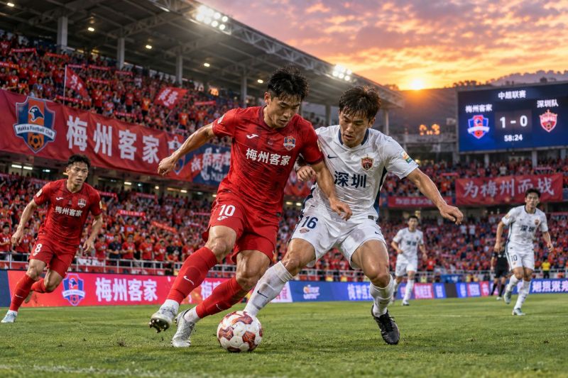 梅州客家主场迎深圳:攻防对位藏隐忧,比分或定格2-1