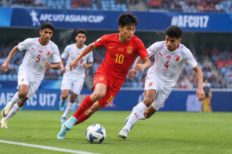 巴林U17对阵中国男足U17赛前预测:客队反击更值得信赖