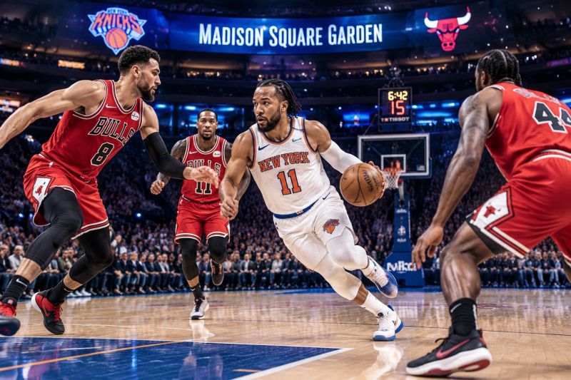 10月29日 NBA常规赛 尼克斯vs公牛 赛前预测:麦迪逊广场花园的节奏之争