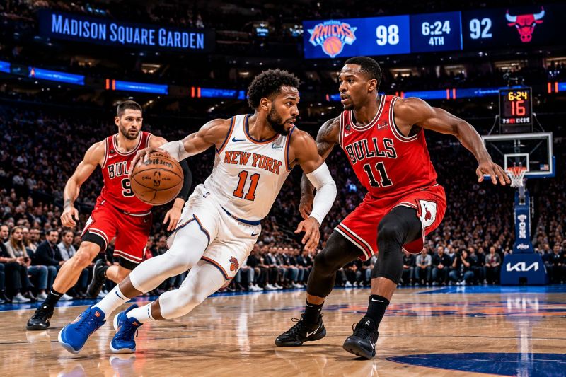 10月29日 NBA常规赛 尼克斯vs公牛 赛前预测:麦迪逊广场花园的节奏之争
