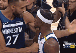 NBA季后赛|库里缺阵，勇士大比分1:4森林狼，遭绅士横扫