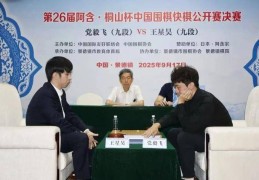 王星昊夺得第26届中国围棋快棋公开赛冠军