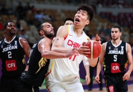 【男篮亚洲杯】中国男篮大胜约旦，以小组头名晋级八强