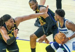 篮球 | NBA季后赛：勇士不敌森林狼