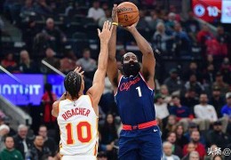 瞎投，快船队哈登在对阵老鹰的“脑残”出手令老板鲍尔默难以置信