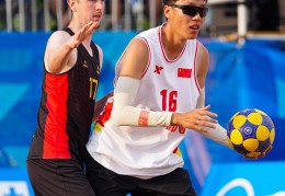 成都世运会｜沙滩荷球混合团体赛四分之一决赛：中国队不敌比利时队