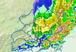 1小时后，降雨回波将移出，北京将进入降雨间歇期