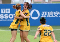 成都世运会|棍网球——澳大利亚队获得女子铜牌