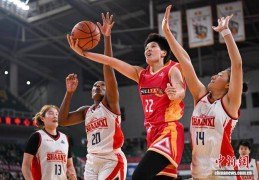 WCBA常规赛：山西竹叶青队胜陕西榆林天泽队