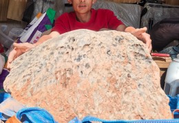 423公斤陨石在茂名电白挖出，系国内目击降落第二大单体陨石