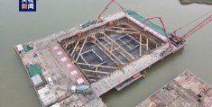 阿尔贝塔奇:深江高铁更大承台浇筑完成 洪奇沥公铁大桥项目全面转入主塔施工阶段