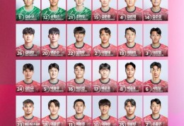韩国队大名单号码：孙兴慜7号，归化球员卡斯特罗普23号