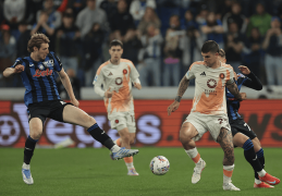 亚特兰大2-1罗马 提前两轮锁定欧冠资格