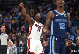 完美模仿勇士库里，热火队阿德巴约首节连中4记三分带队击败灰熊
