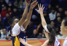 #（体育）篮球——WCBA常规赛：石家庄英励不敌武汉盛帆黄鹤