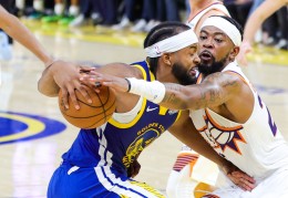 （体育）篮球——NBA常规赛：勇士胜太阳