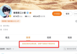 爆料演员于朦胧坠楼者“推理君江小宴”已被禁言
