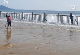 “亚洲第一滩”给大海装护栏？景区：礁石区有暗流，已设置多年
