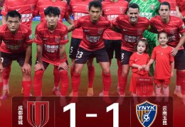 中超联赛 成都蓉城1-1战平云南玉昆