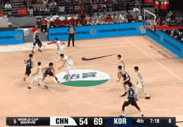 世预赛｜中国男篮76-80不敌韩国男篮