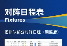 “苏超”公告！扬州赛区比赛时间调整