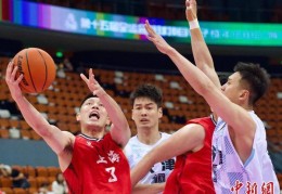 全运会男篮资格赛收官：上海队胜天津队