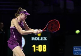 网球丨WTA年终总决赛：莱巴金娜胜斯维亚特克