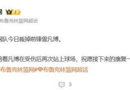 NBA篮网队宣布裁掉曾凡博