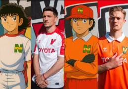 队报：法国球队瓦朗谢纳以足球小将为灵感设计球衣，致敬日本文化