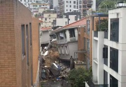广州白云山体滑坡亲历者：整栋楼在几秒内坍塌，没有太大声音