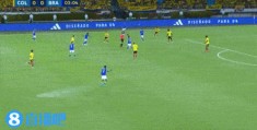 半场-马丁内利破门维尼修斯助攻+伤退 巴西暂1-0哥伦比亚:美洲杯-巴西2-1哥伦比亚