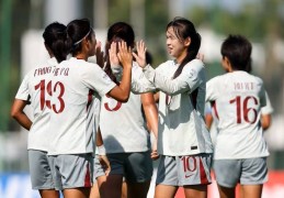 U17女足世界杯中国队4:0大胜厄瓜多尔队挺进16强