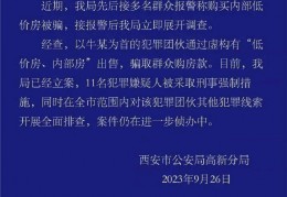 “多名群寡称购置内部低价房上当”，西安警方传递:7m足球比分