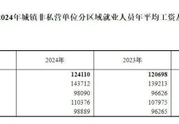 2024年平均工资出炉！最高的行业是……