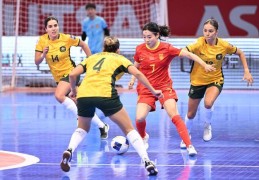 女子五人制足球亚洲杯：中国胜澳大利亚