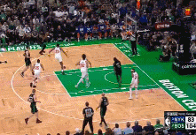 NBA季后赛|知耻后勇，绿军127：102尼克斯，扳回一城