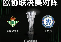 安东尼发威！欧协联决赛对阵：切尔西vs贝蒂斯，5月29号3点开赛