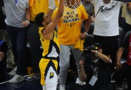NBA总决赛：步行者胜雷霆 总比分2比1领先