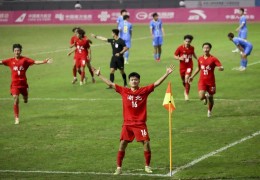 晋级十五运会四强！湖北U20男足1：0战胜辽宁U20男足