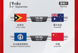 U23亚洲杯预选赛国足赛程出炉 9月3日在西安开赛