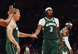 NBA季前赛｜雄鹿103-93轻取热火，字母哥缺阵