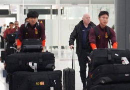 国足抵达沙特备战世界杯预选赛